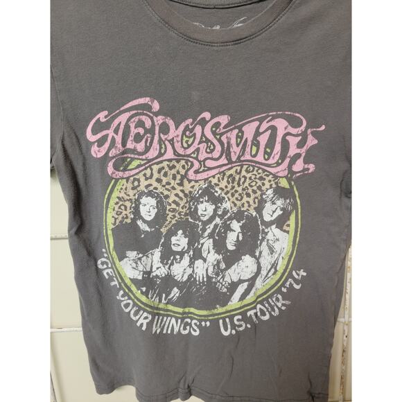 Aerosmith "Get Your Wings" US Tour '74 Tee Shirt XS (2021) - Picture 2 of 4